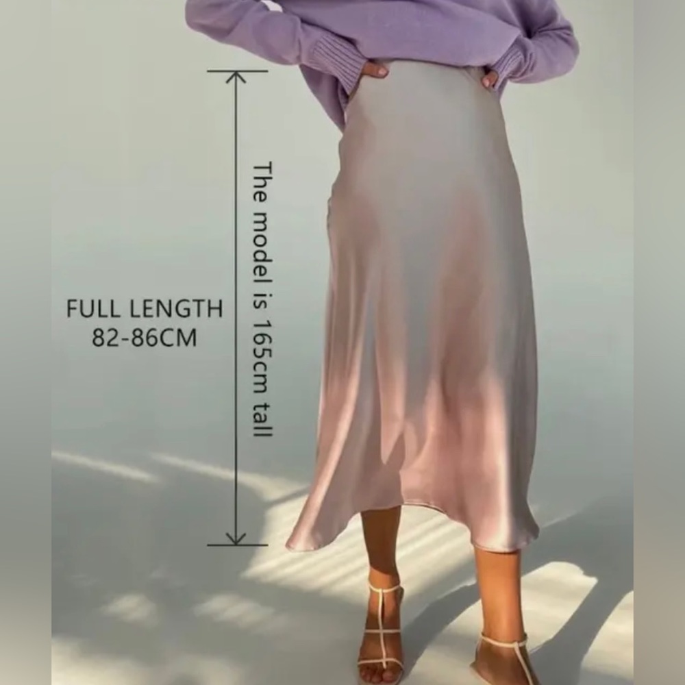 Silk skirt
